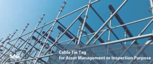 Application of Cable Tie Tag